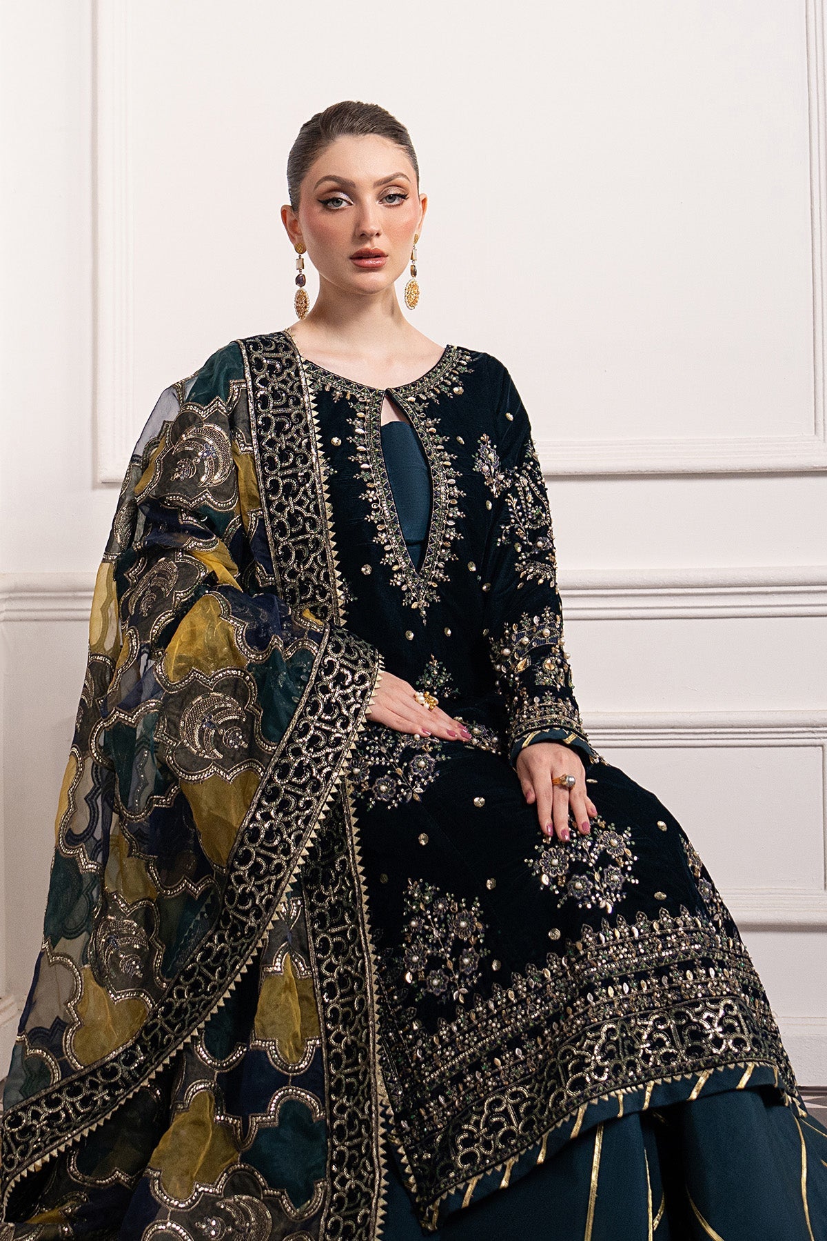 Raeesa Premium | Noirah Velvet | NV-006-5