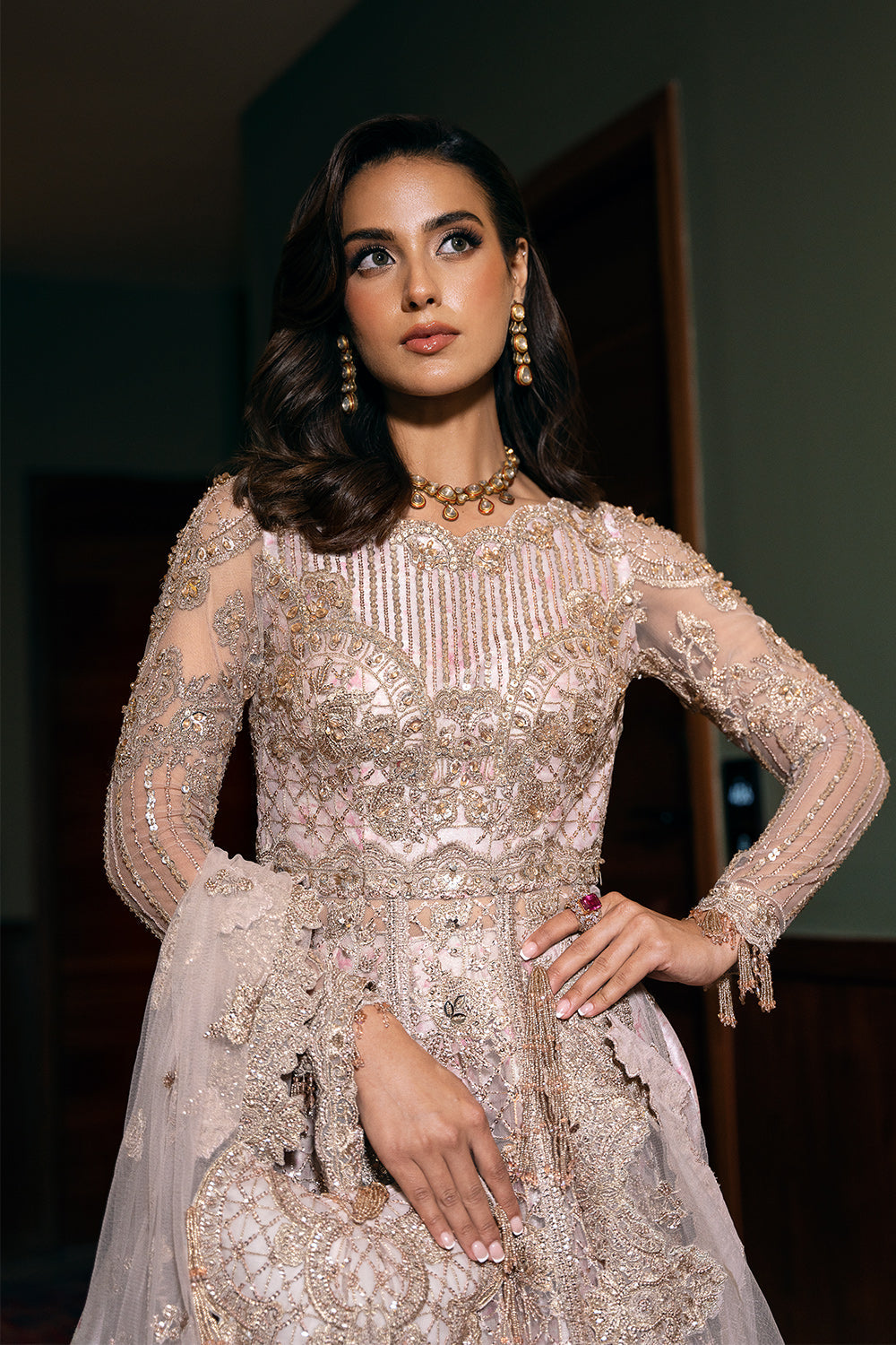 Saira Rizwan | Festive Formals 24 | RIGEL-SRF-D-03 -  Saira Rizwan Ladies Clothes - Original Designer Dress - House of Maryam