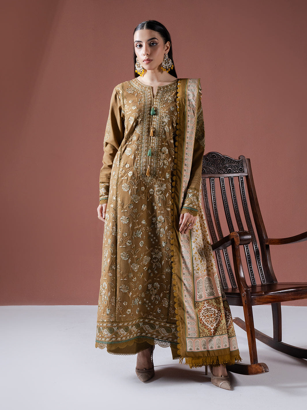 Faiza Faisal | Winter Edit 2024 | EMIRA -  Faiza Faisal Ladies Clothes - Original Designer Dress - House of Maryam