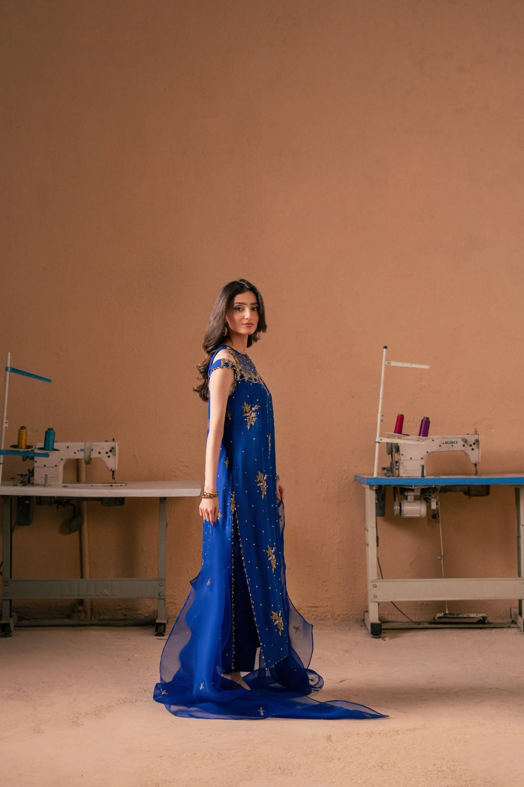 Malook | Dhanak Formals | Resham -  Malook Ladies Clothes - Original Designer Dress - House of Maryam