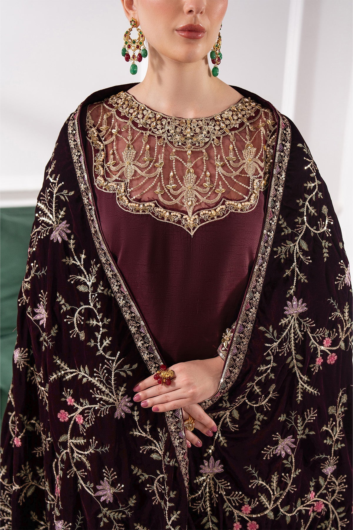Raeesa Premium | Noirah Velvet | NV-005, image 6