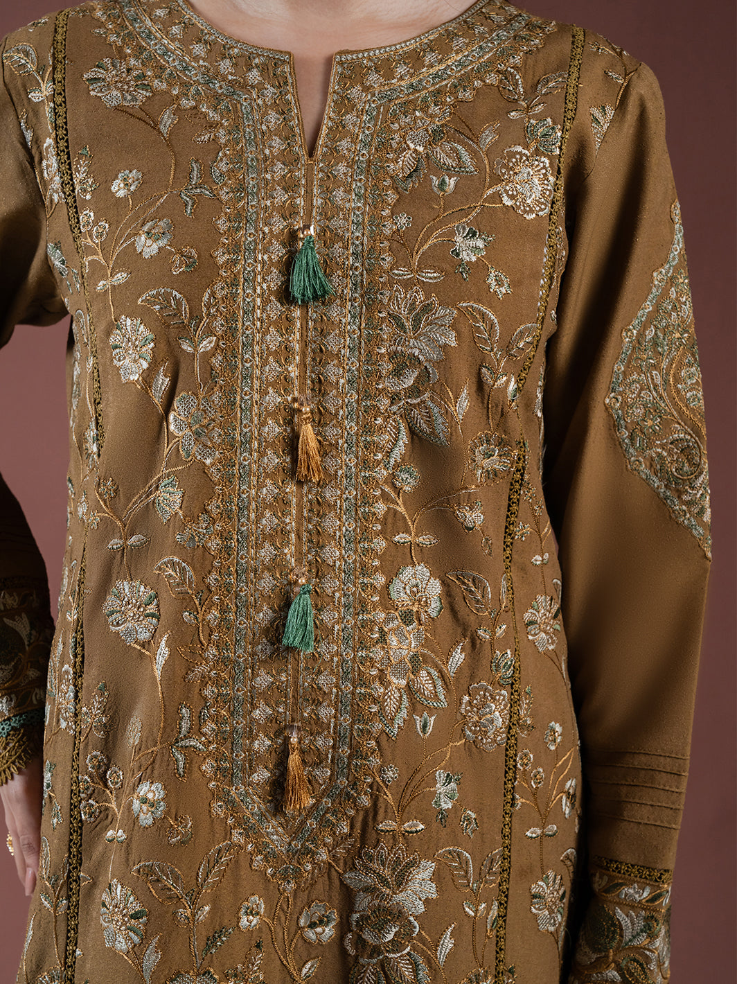 Faiza Faisal | Winter Edit 2024 | EMIRA -  Faiza Faisal Ladies Clothes - Original Designer Dress - House of Maryam