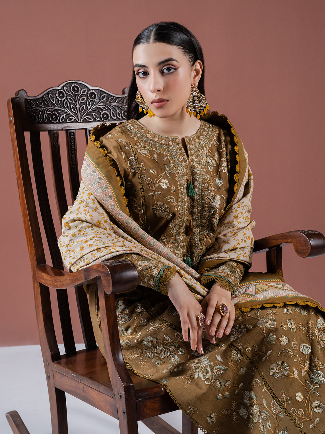 Faiza Faisal | Winter Edit 2024 | EMIRA -  Faiza Faisal Ladies Clothes - Original Designer Dress - House of Maryam