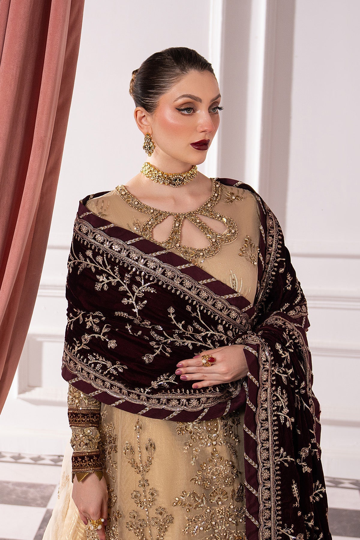 Raeesa Premium | Noirah Velvet | NV-008-5