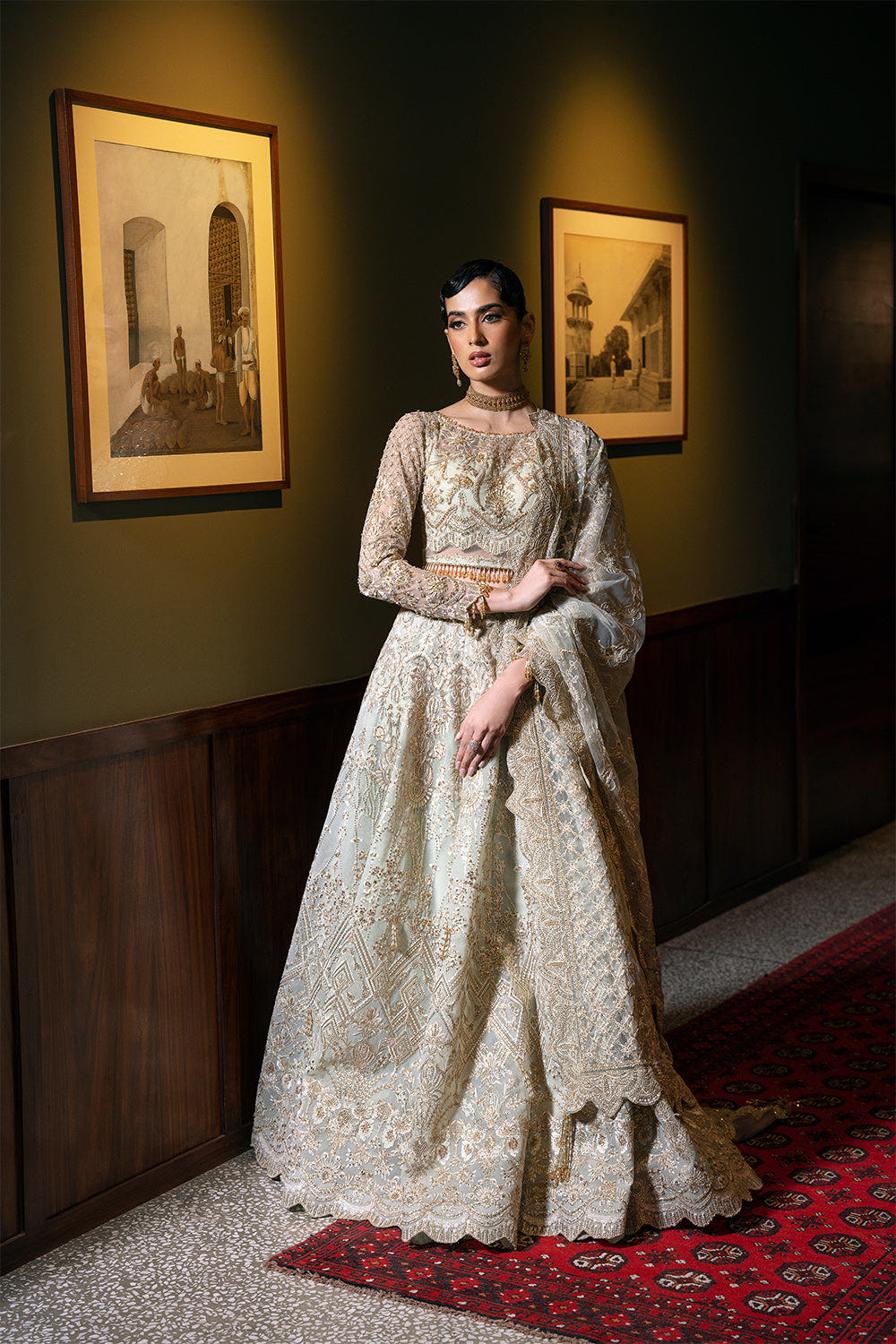 Saira Rizwan | Festive Formals 24 | LUCENT-SRF-D-02 -  Saira Rizwan Ladies Clothes - Original Designer Dress - House of Maryam