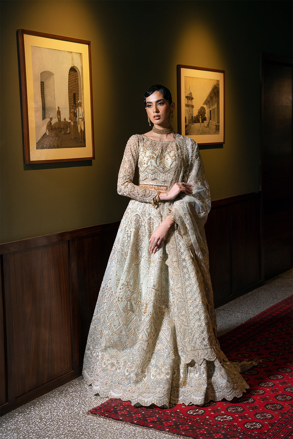 Saira Rizwan | Festive Formals 24 | LUCENT-SRF-D-02 -  Saira Rizwan Ladies Clothes - Original Designer Dress - House of Maryam
