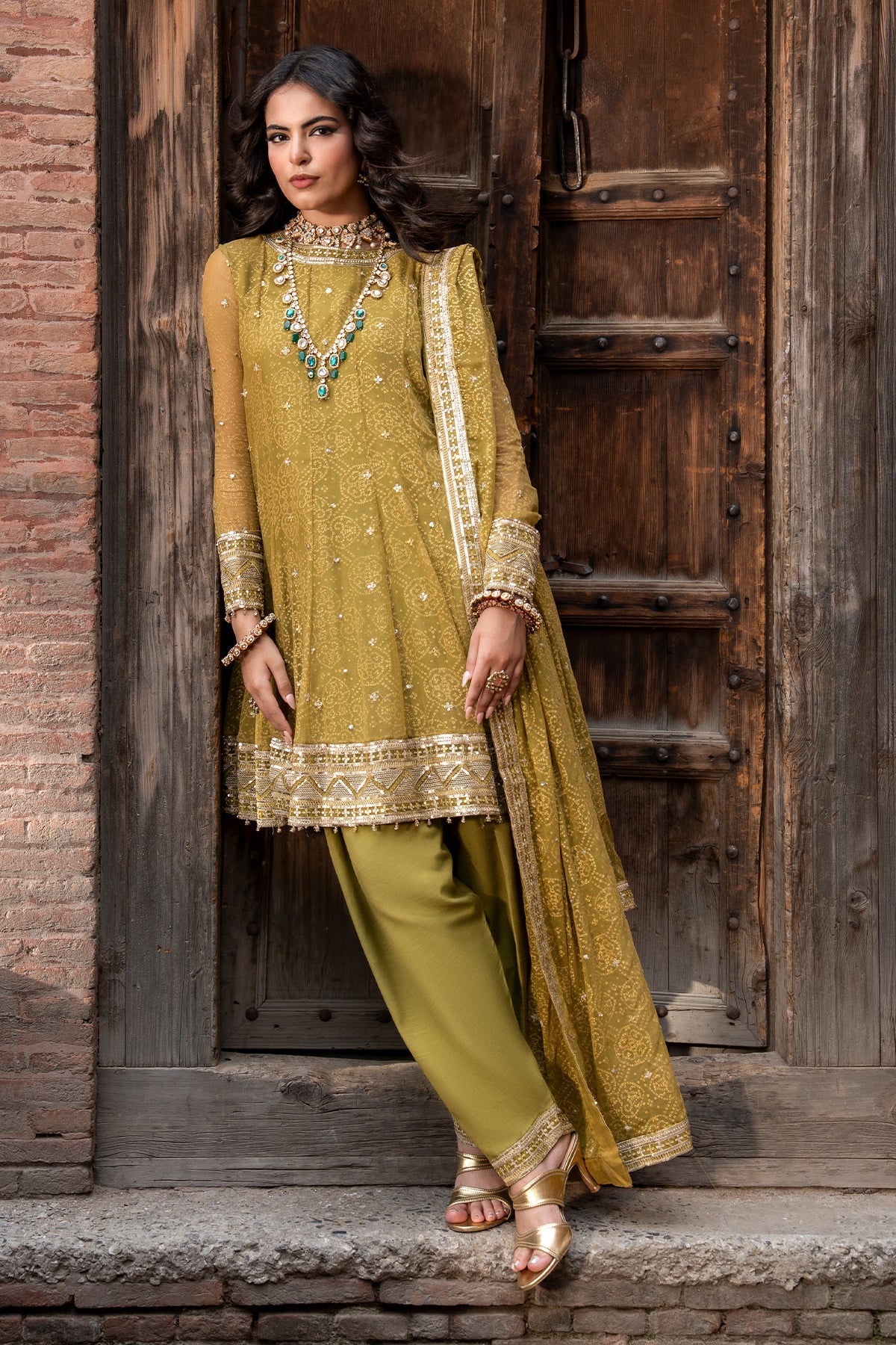 Charizma | Festive Pret | 3-Pcs Embroidered CMA-6-461, image 4