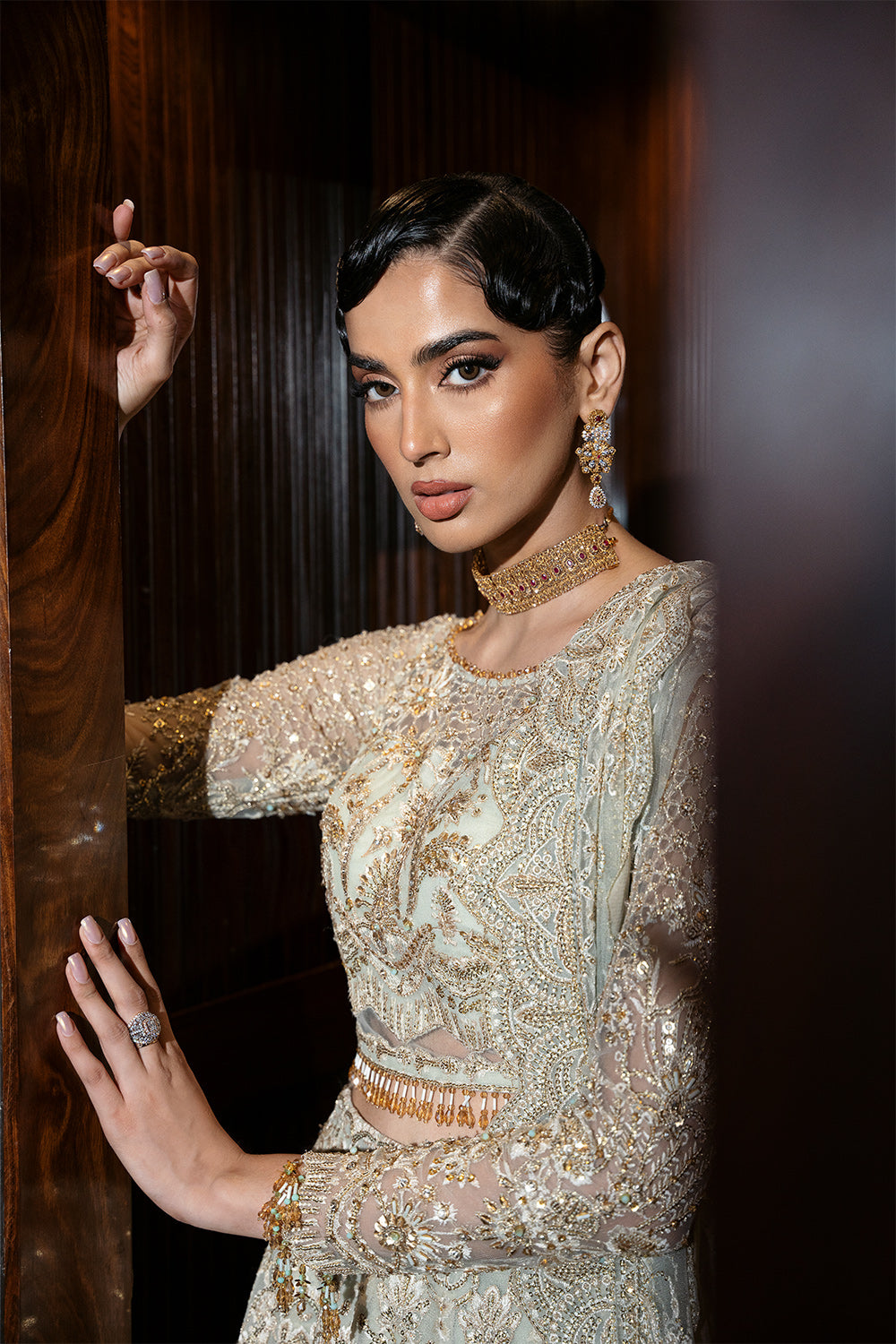 Saira Rizwan | Festive Formals 24 | LUCENT-SRF-D-02 -  Saira Rizwan Ladies Clothes - Original Designer Dress - House of Maryam