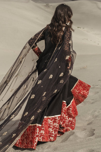 Charizma | Festive Pret | 3 Pcs Stitched Raw Silk Pishwas CMA-6-485