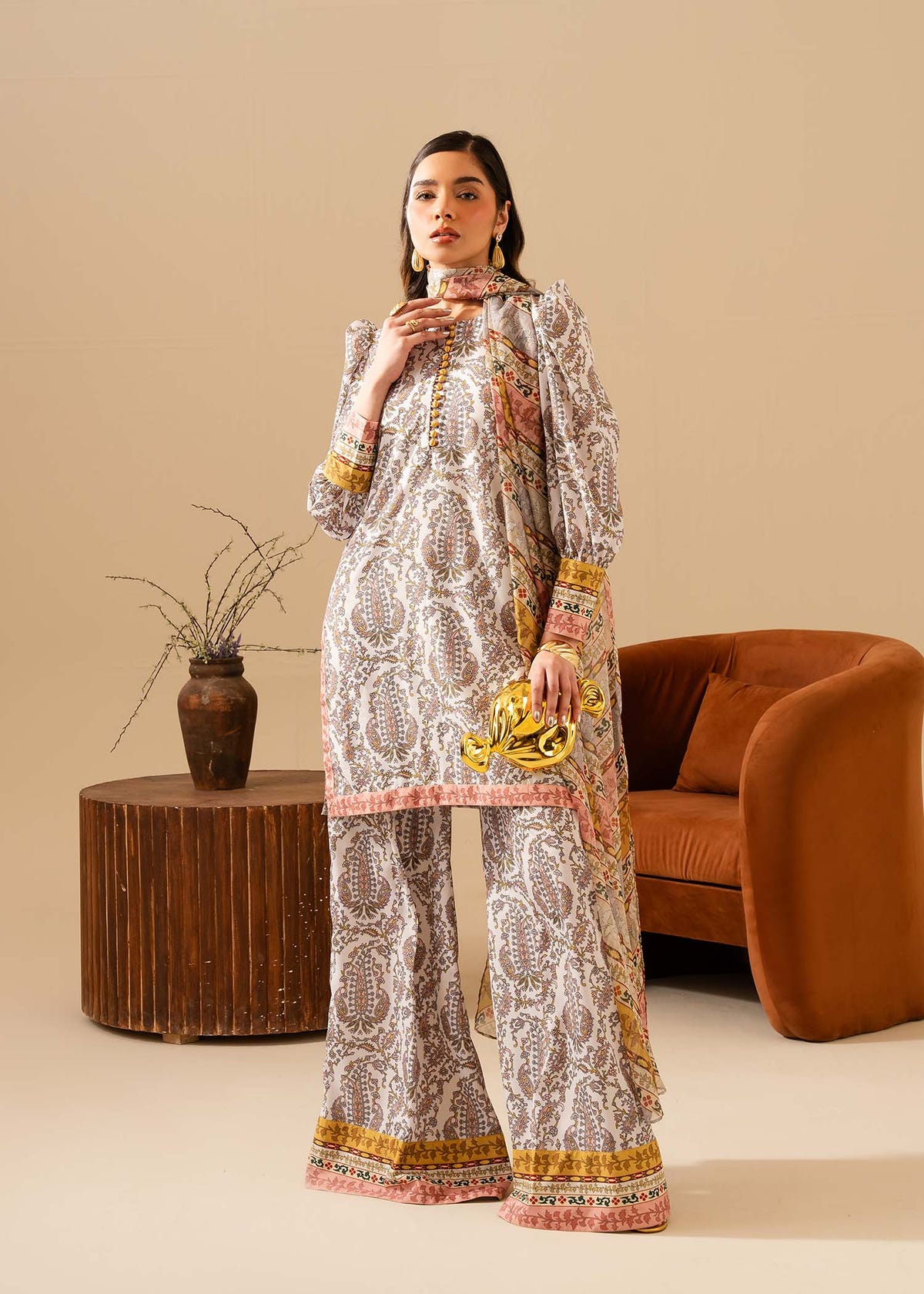 Maria Osama Khan | Retro Vol 3 | Milan -  Maria Osama Khan Ladies Clothes - Original Designer Dress - House of Maryam