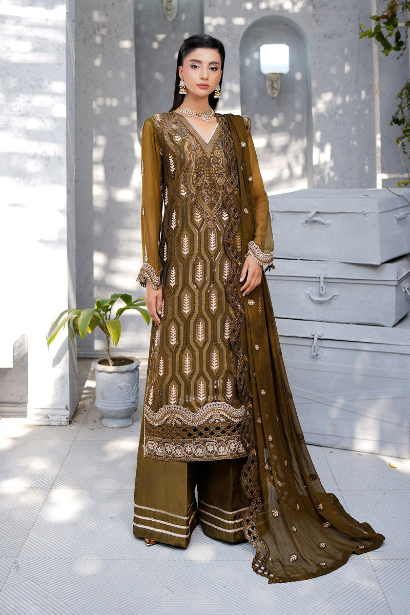 Maryams | Afsanah Luxury Chiffon | Mehermah -  Maryams Ladies Clothes - Original Designer Dress - House of Maryam