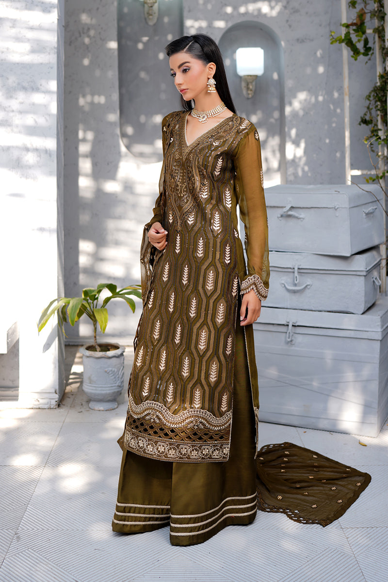 Maryams | Afsanah Luxury Chiffon | Mehermah -  Maryams Ladies Clothes - Original Designer Dress - House of Maryam