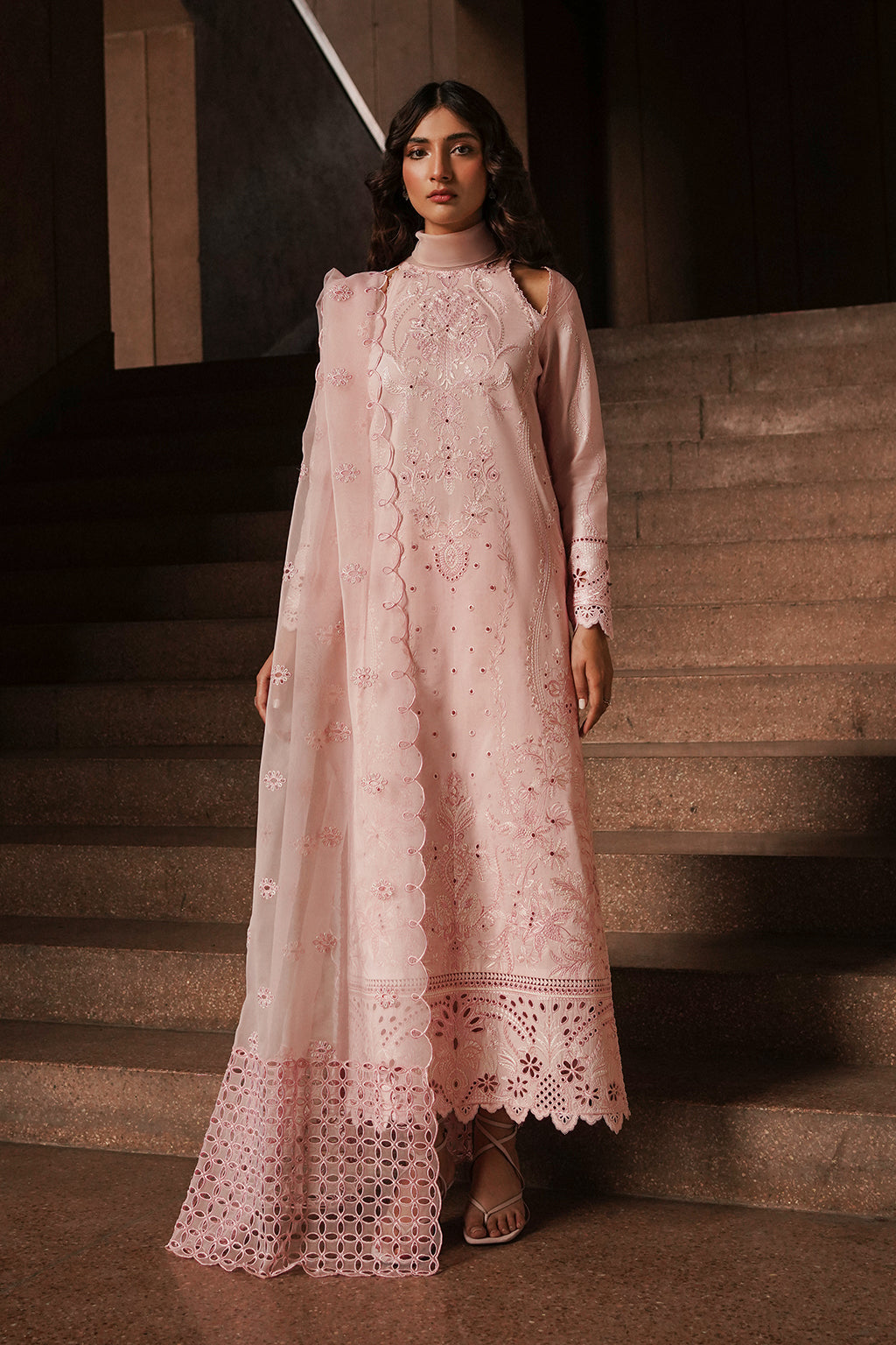 Afrozeh | Chikankari Lawn 24 | Rosella