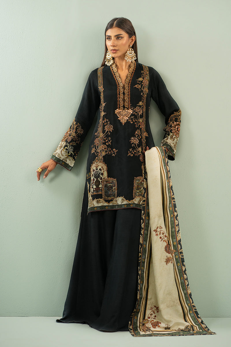 Shamaeel Ansari | Izel Pret | Deep Charcoal Chic-1