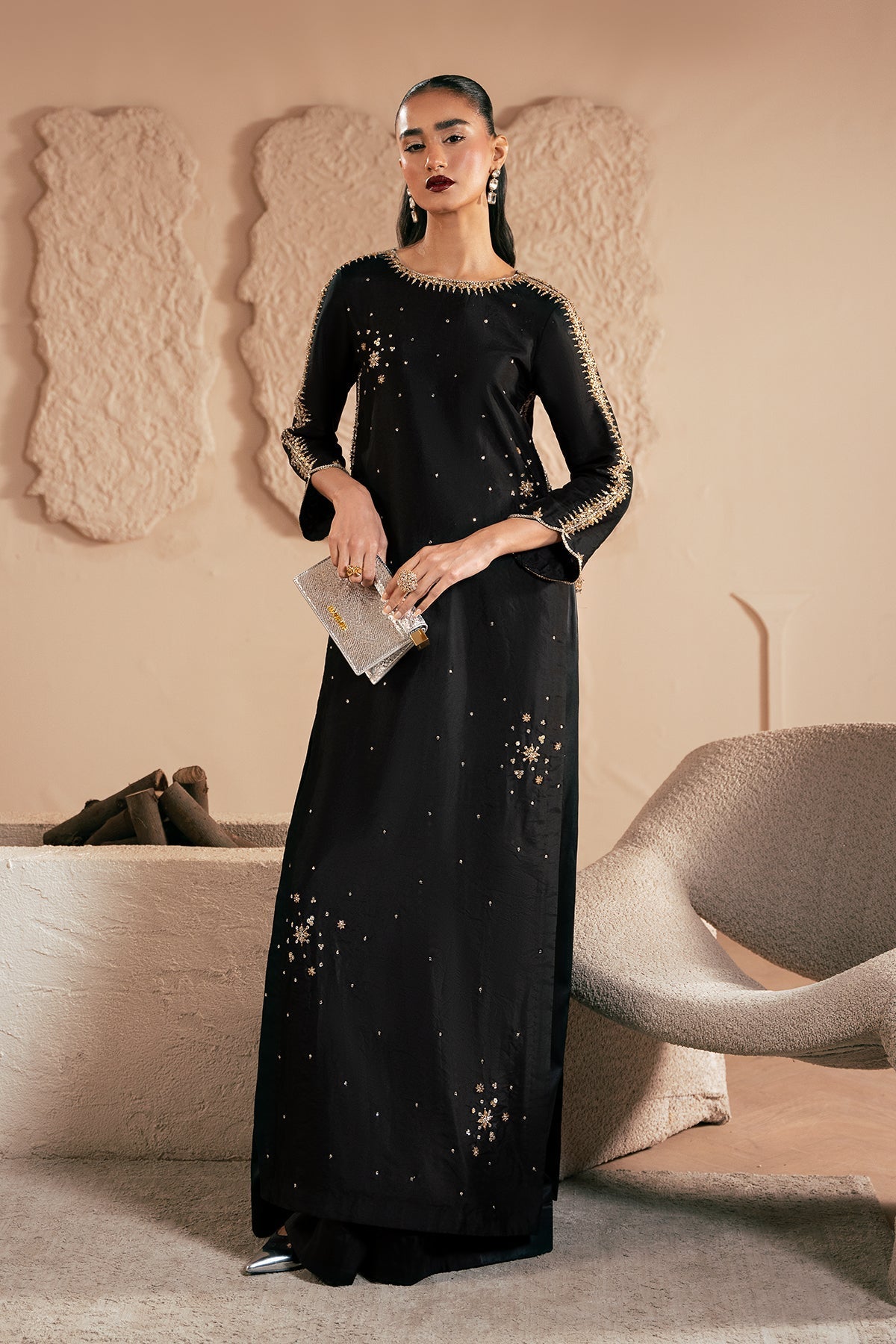 Mina Kashif | Emilie Formals | Black Noir, image 5
