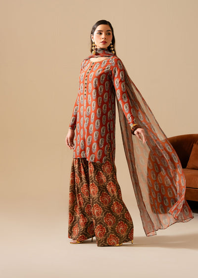 Maria Osama Khan | Retro Vol 3 | Lara -  Maria Osama Khan Ladies Clothes - Original Designer Dress - House of Maryam