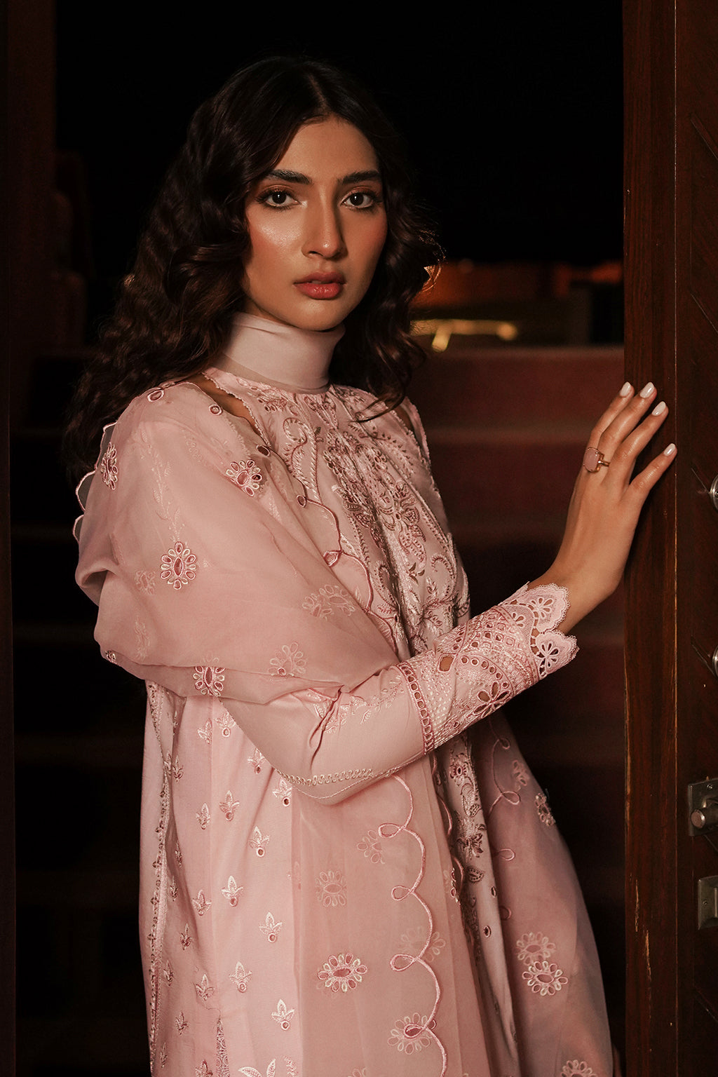 Afrozeh | Chikankari Lawn 24 | Rosella