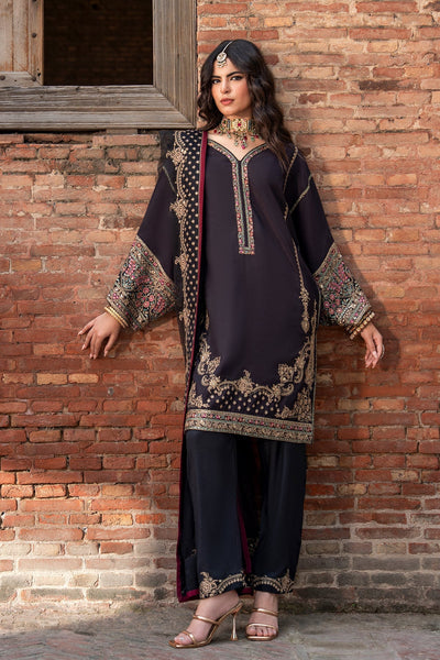 Charizma | Festive Pret | 3-PC Embroidered Raw Silk CMA-6-383
