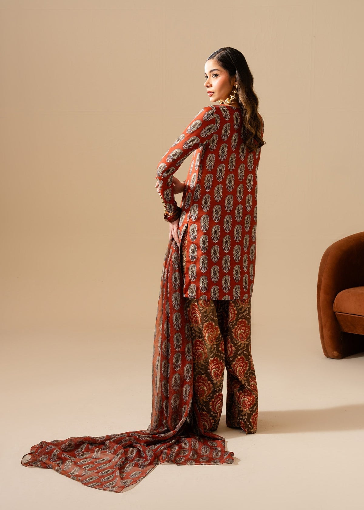 Maria Osama Khan | Retro Vol 3 | Lara -  Maria Osama Khan Ladies Clothes - Original Designer Dress - House of Maryam