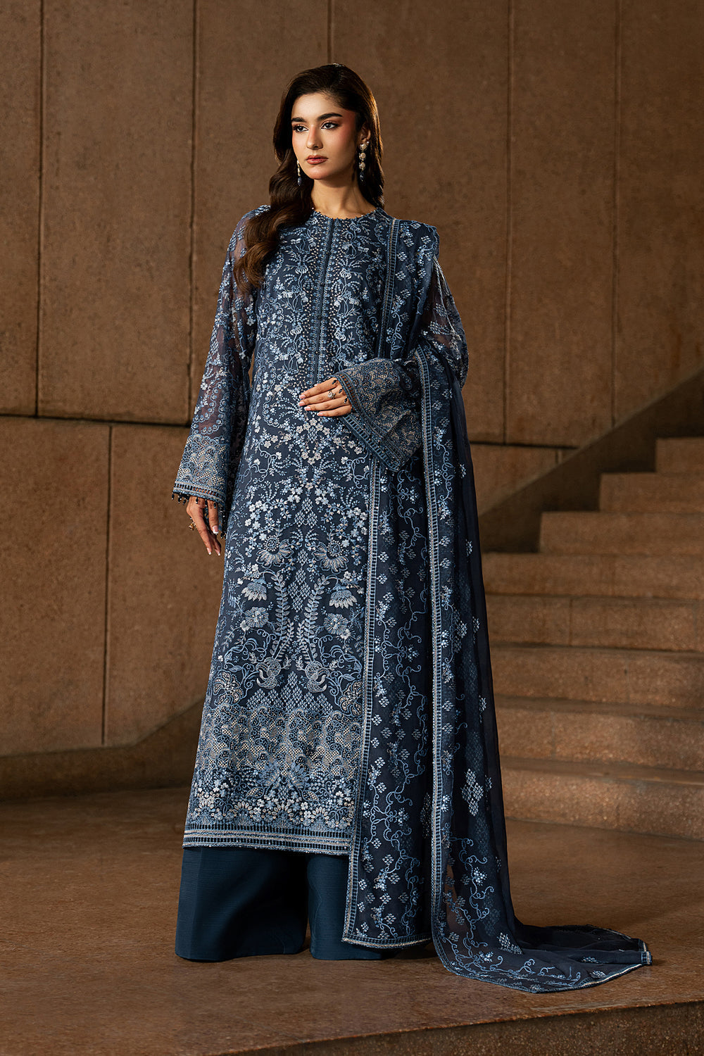Lavish Premium | Lazawal Formals | Sapphire Veil-1