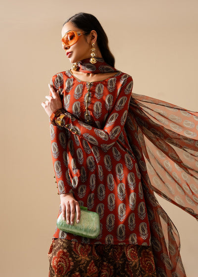 Maria Osama Khan | Retro Vol 3 | Lara -  Maria Osama Khan Ladies Clothes - Original Designer Dress - House of Maryam