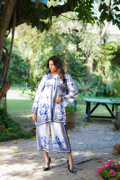 Erum Khan | Nue Pret | Ocean Harmony -  Erum Khan Ladies Clothes - Original Designer Dress - House of Maryam