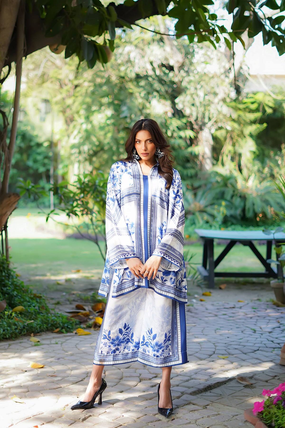 Erum Khan | Nue Pret | Ocean Harmony -  Erum Khan Ladies Clothes - Original Designer Dress - House of Maryam