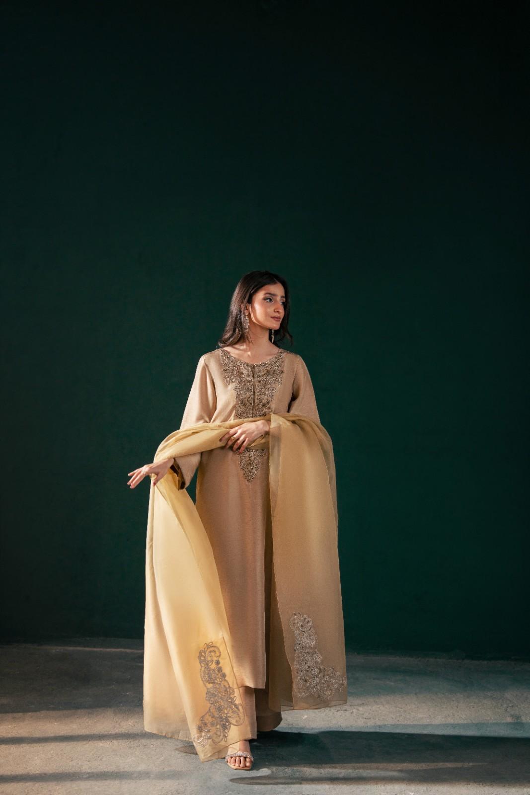 Malook | Dhanak Formals | Alaya -  Malook Ladies Clothes - Original Designer Dress - House of Maryam