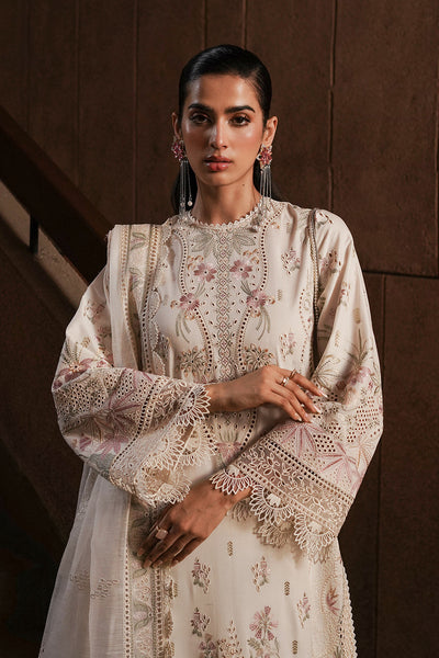 Afrozeh | Chikankari Lawn 24 | Gypsum -  Afrozeh Luxury - Original Designer Dress - House of Maryam