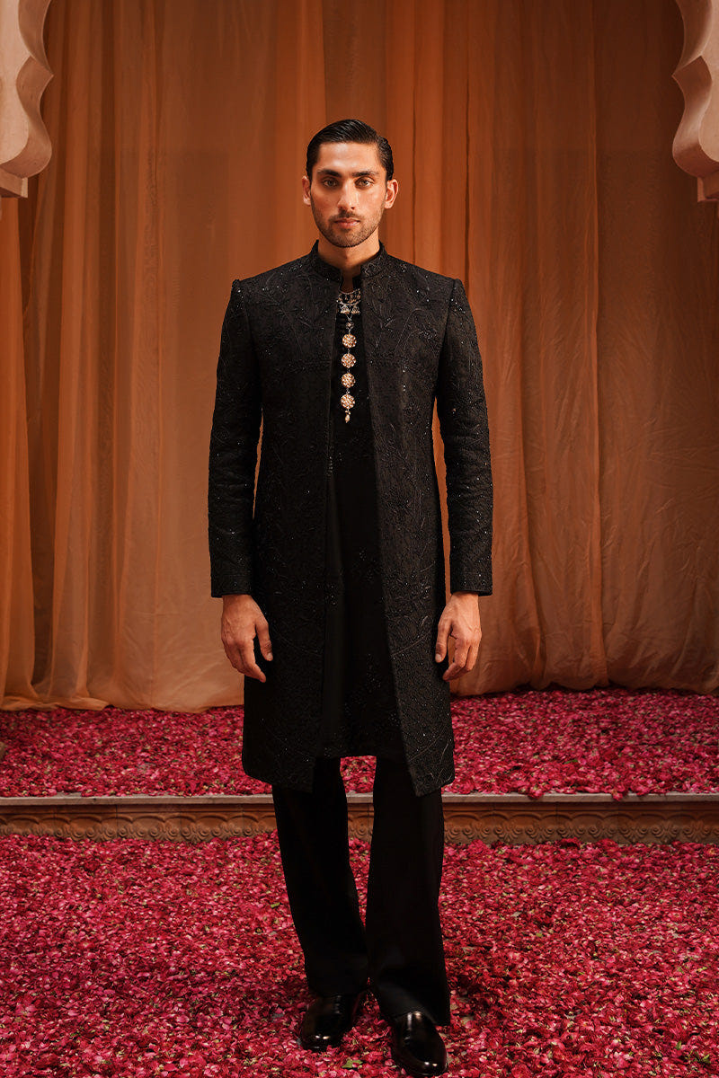 Republic By Omar Farooq | Sherwani Couture | "Nadir" Sherwani -  Republic by Omar Farooq SHERWANI COUTURE - Original Designer Dress - House of Maryam
