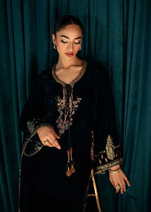 Umsha | Velvet Code | Serene Teal-6