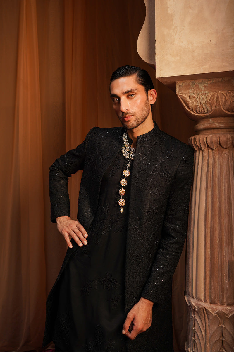Republic By Omar Farooq | Luxury Rtw | "Nadir" Kurta Pajama -  Republic by Omar Farooq Luxury RTW - Original Designer Dress - House of Maryam