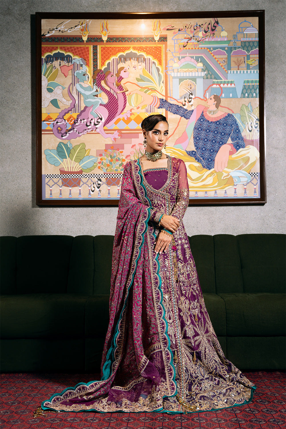 Saira Rizwan | Festive Formals 24 | LAVENA-SRF-D-05 -  Saira Rizwan Ladies Clothes - Original Designer Dress - House of Maryam