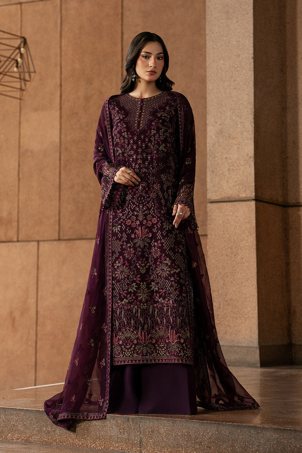 Lavish Premium | Lazawal Formals | MAROON MAJESTY