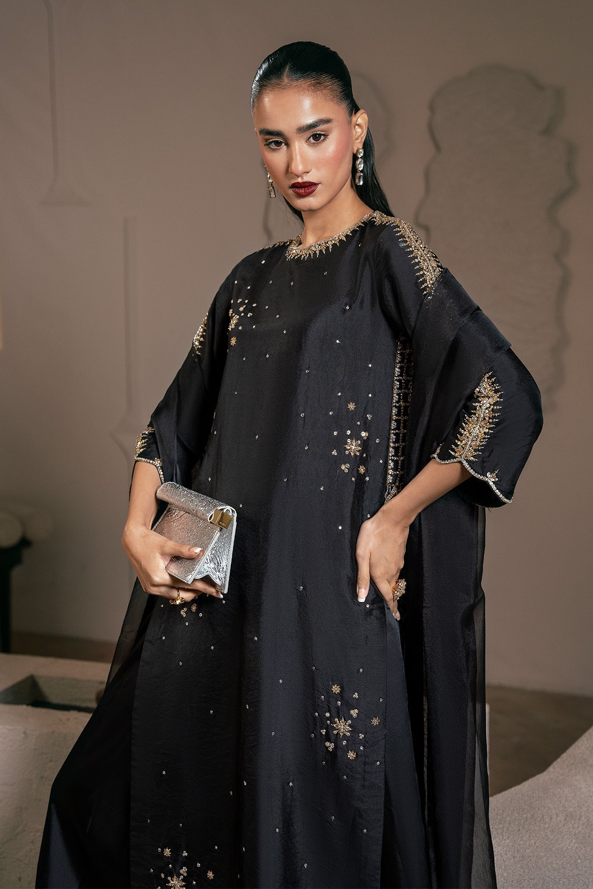 Mina Kashif | Emilie Formals | Black Noir, image 6