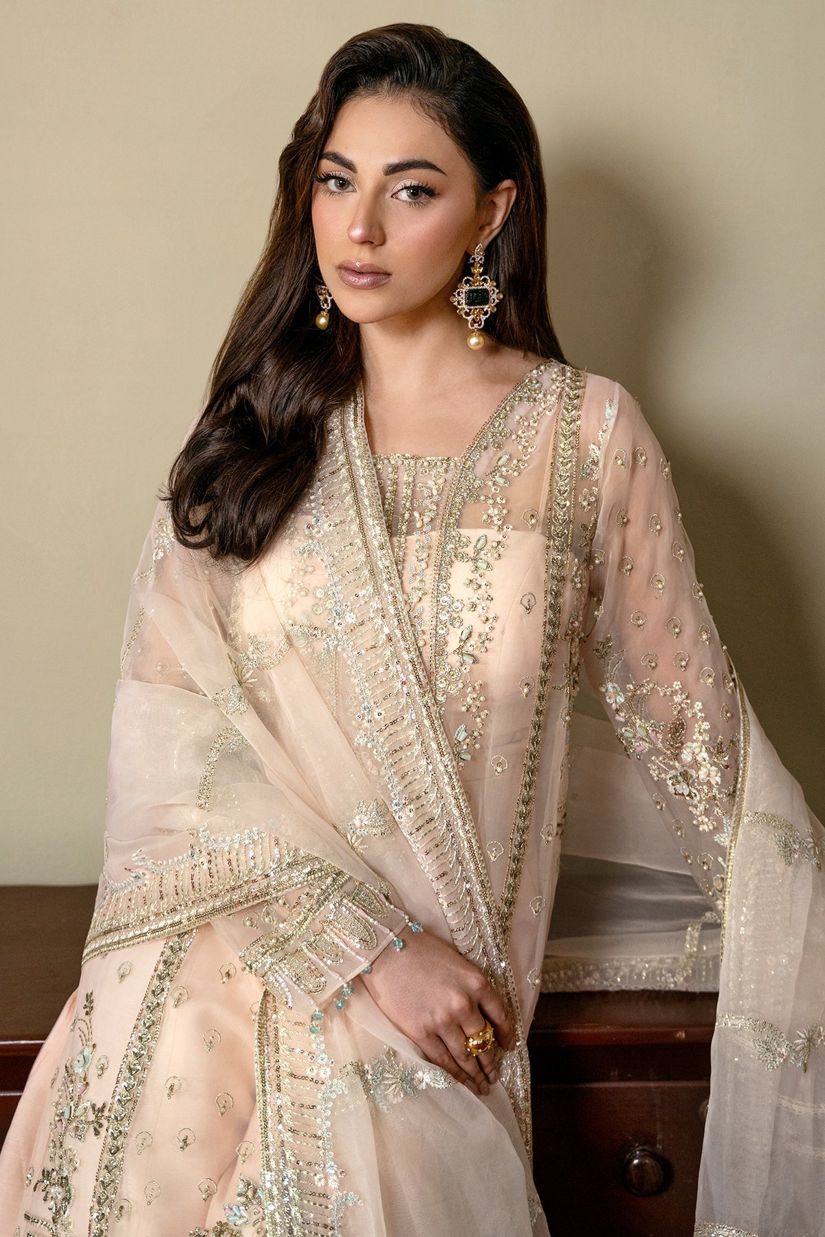 Mina Kashif | Kahani Formals | Rahina -  Mina Kashif Ladies Clothes - Original Designer Dress - House of Maryam