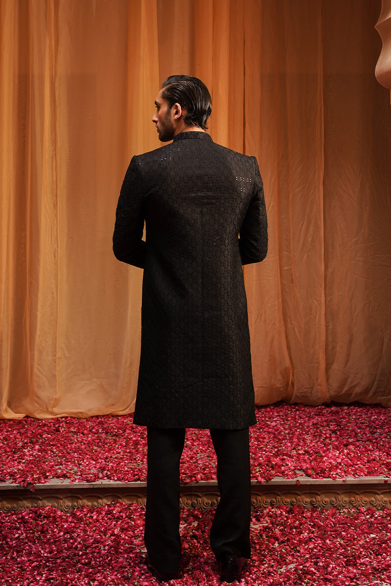 Republic By Omar Farooq | Sherwani Couture | "Nadir" Sherwani -  Republic by Omar Farooq SHERWANI COUTURE - Original Designer Dress - House of Maryam