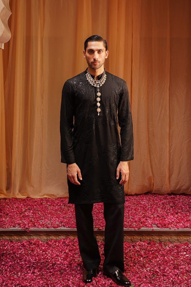 Republic By Omar Farooq | Luxury Rtw | "Nadir" Kurta Pajama -  Republic by Omar Farooq Luxury RTW - Original Designer Dress - House of Maryam