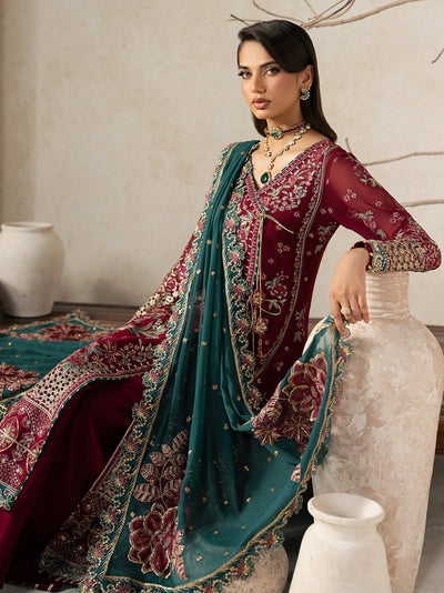 Gulaal | Inaaya Embroidered Chiffon 26 |Jinaan