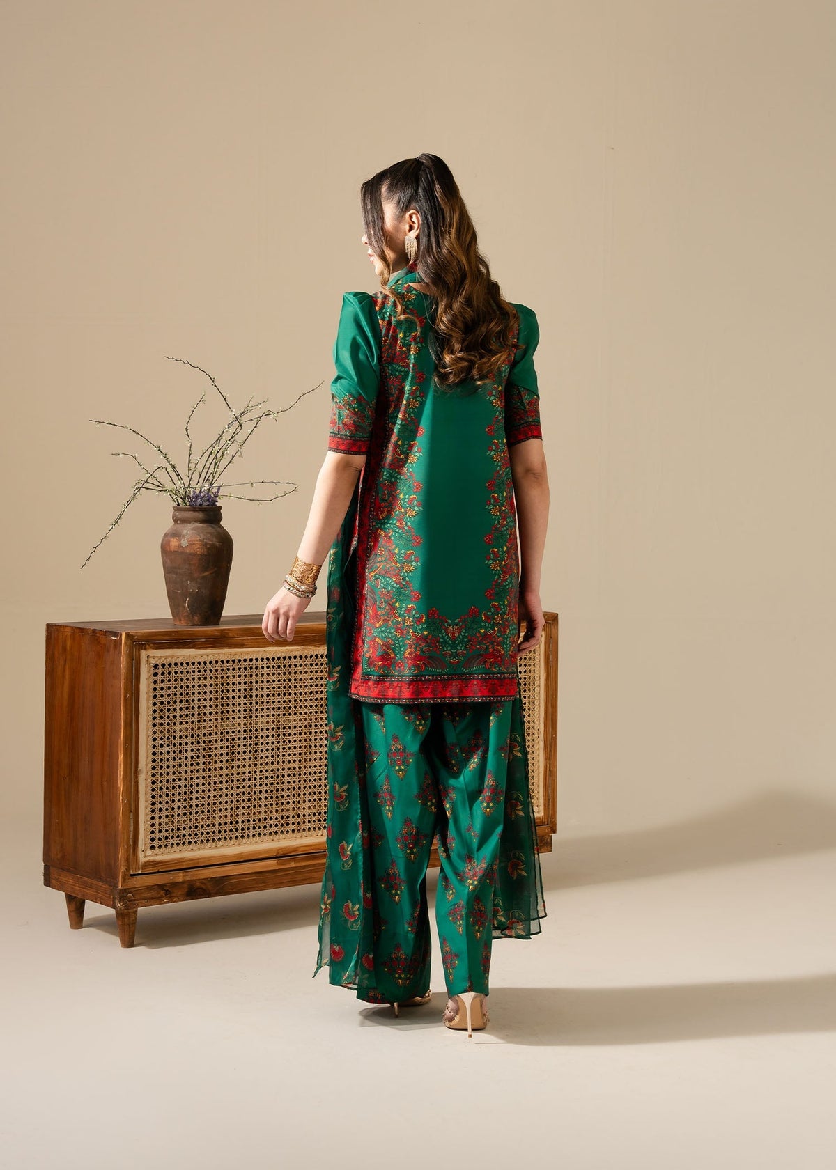 Maria Osama Khan | Retro Vol 3 | Vivian -  Maria Osama Khan Ladies Clothes - Original Designer Dress - House of Maryam