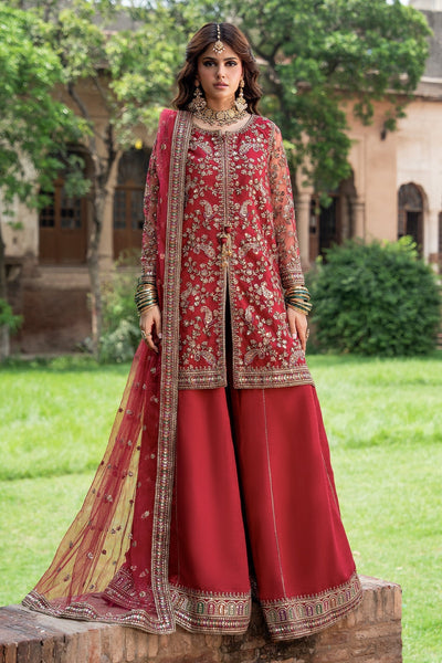 Charizma | Festive Pret | 3-PC Embroidered Raw Silk CMA-6-438