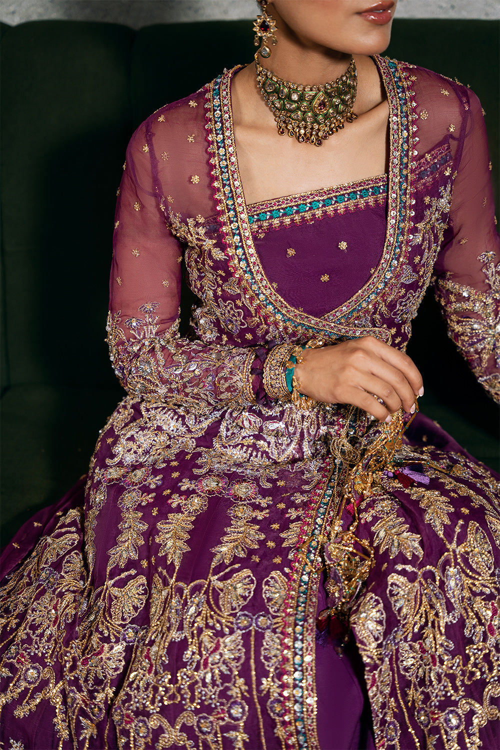 Saira Rizwan | Festive Formals 24 | LAVENA-SRF-D-05 -  Saira Rizwan Ladies Clothes - Original Designer Dress - House of Maryam