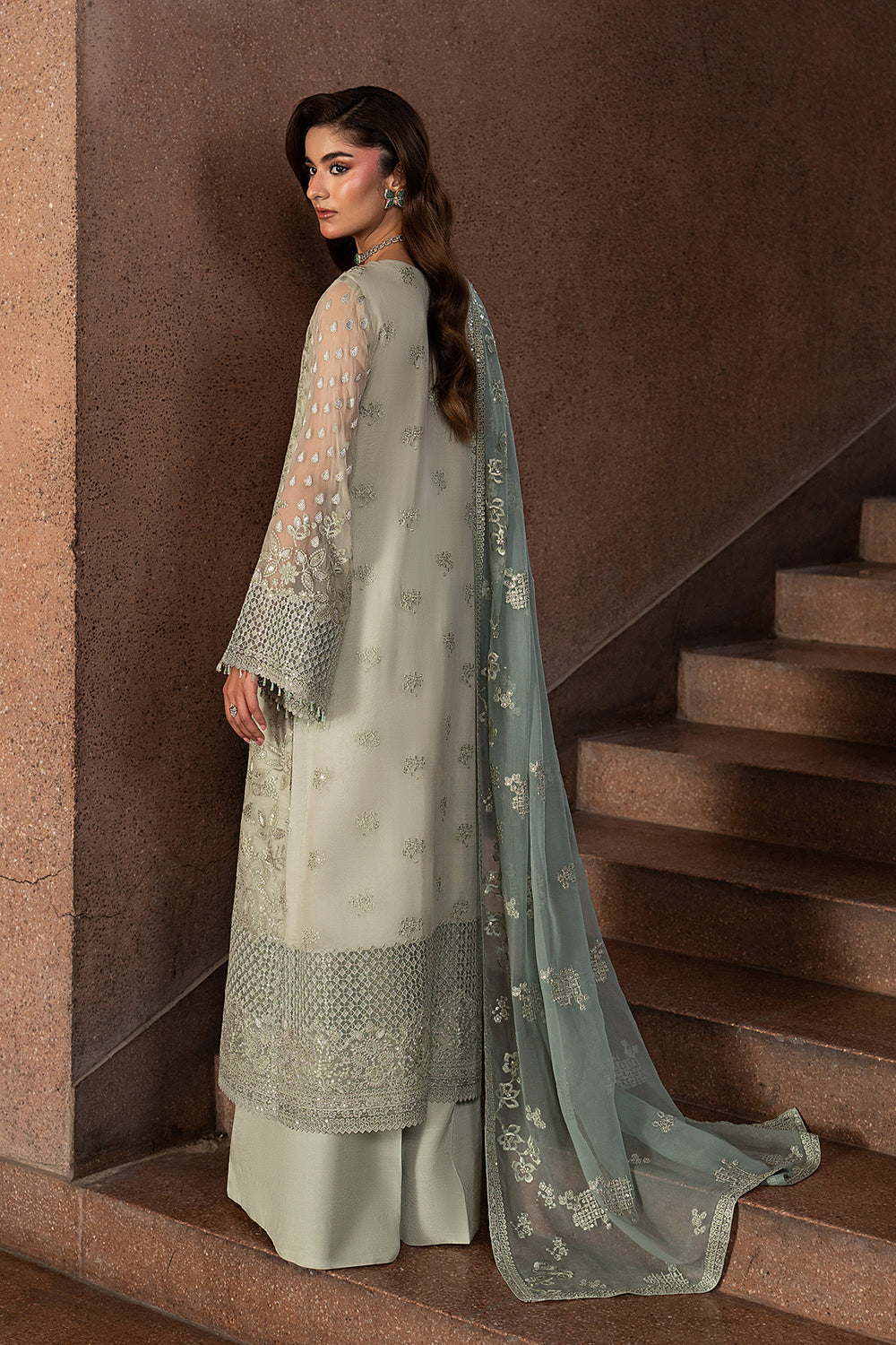 Lavish Premium | Lazawal Formals | PISTACHIO PEARL, image 2