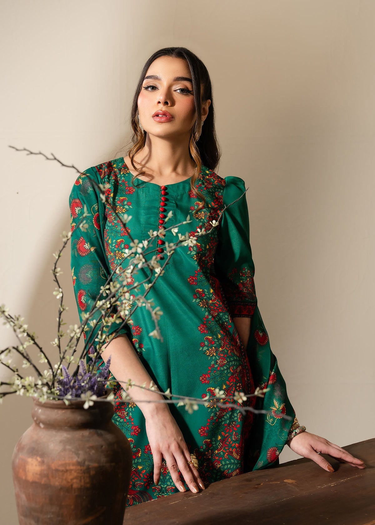Maria Osama Khan | Retro Vol 3 | Vivian -  Maria Osama Khan Ladies Clothes - Original Designer Dress - House of Maryam