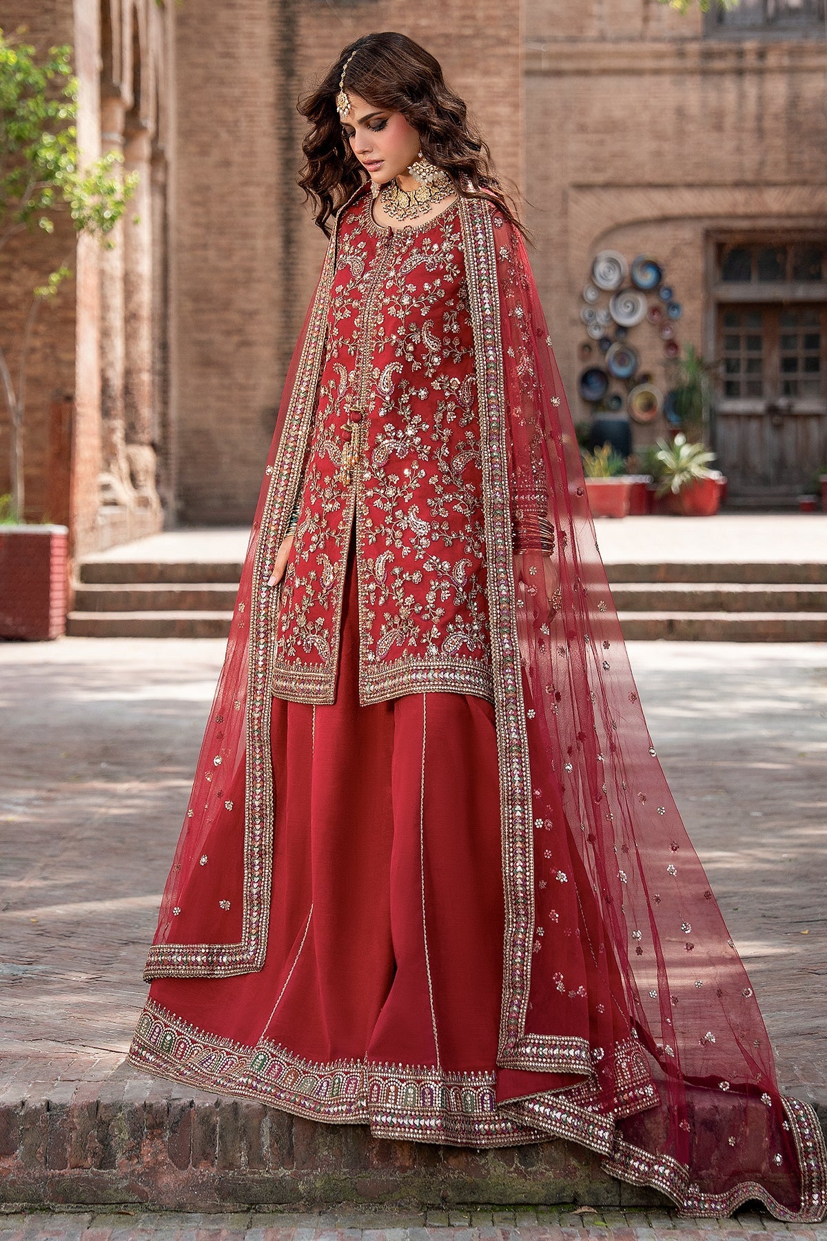Charizma | Festive Pret | 3-PC Embroidered Raw Silk CMA-6-438, image 5