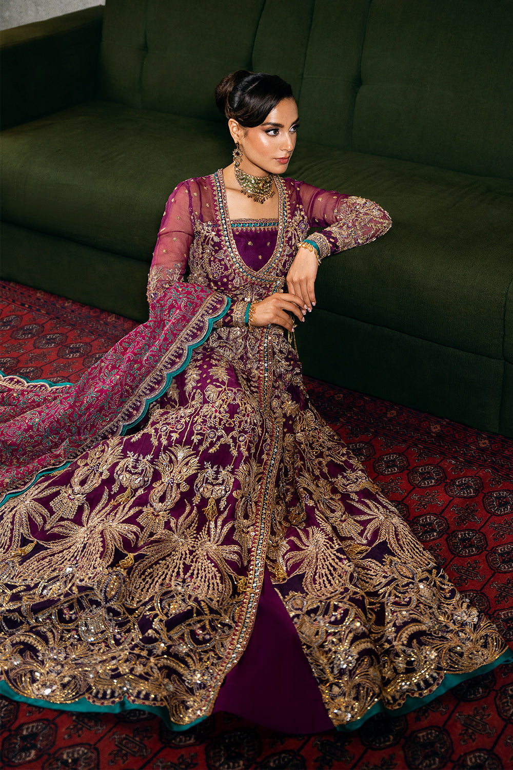 Saira Rizwan | Festive Formals 24 | LAVENA-SRF-D-05 -  Saira Rizwan Ladies Clothes - Original Designer Dress - House of Maryam
