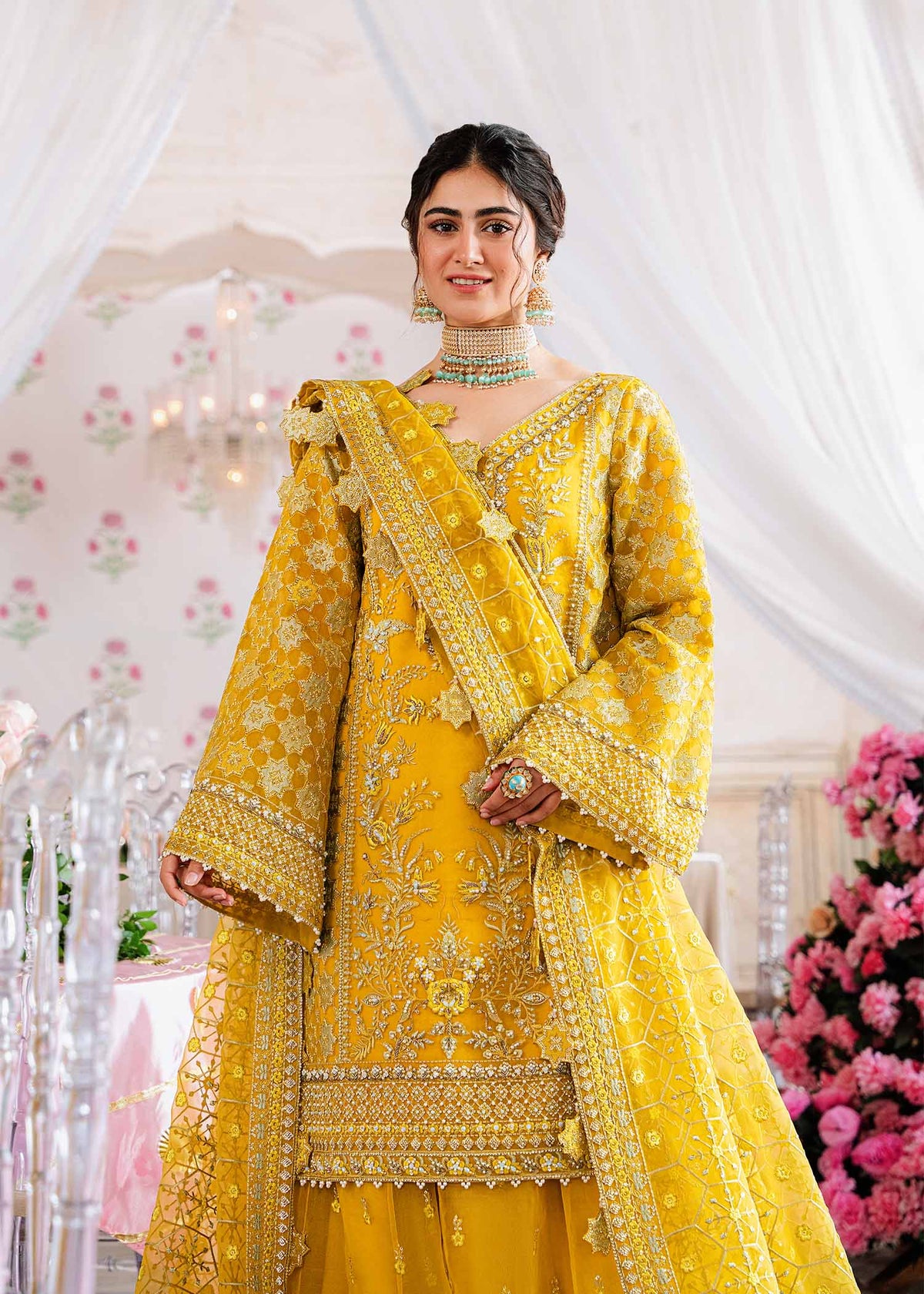 Akbar Aslam Meena organza shirt and lehenga, photo 3