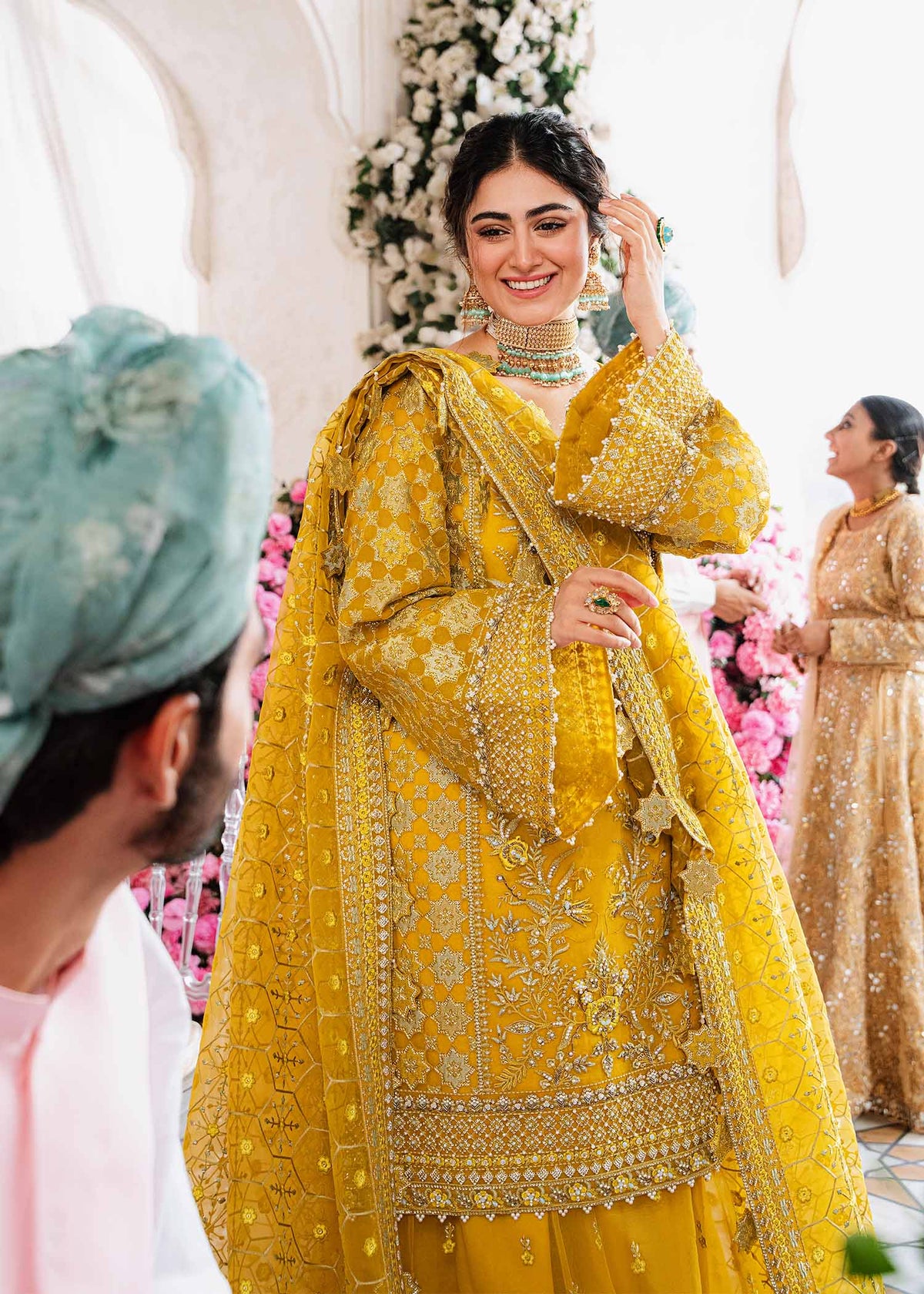 Akbar Aslam Meena organza shirt and lehenga, photo 4