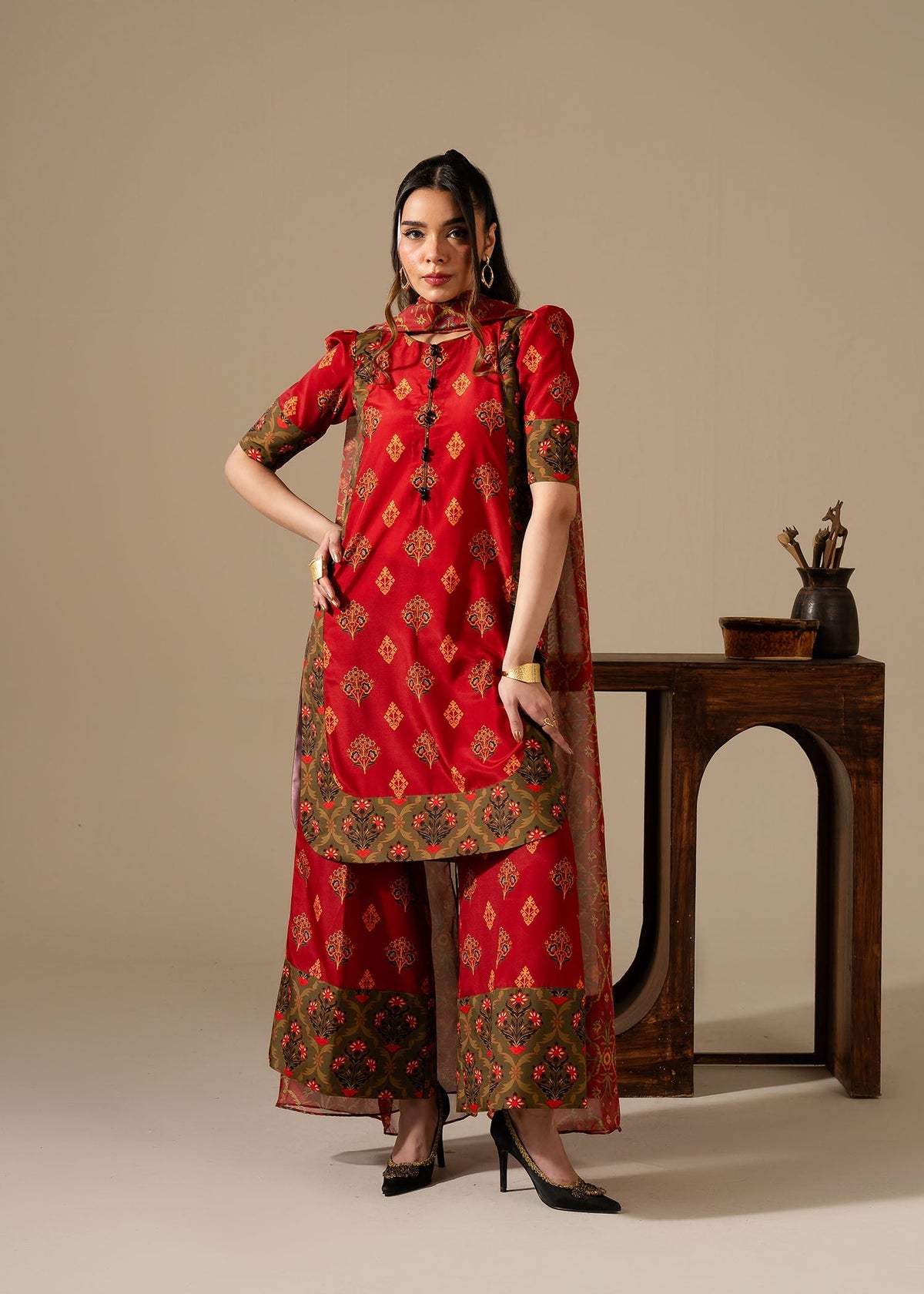 Maria Osama Khan | Retro Vol 3 | Bloom -  Maria Osama Khan Ladies Clothes - Original Designer Dress - House of Maryam
