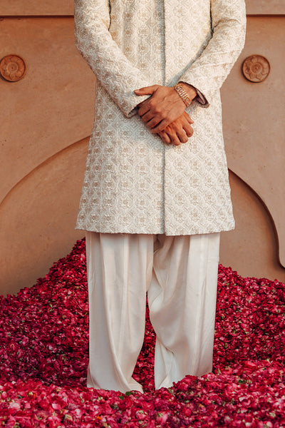 Republic By Omar Farooq | Sherwani Couture | "Hadi Sherwani" -  Republic by Omar Farooq SHERWANI COUTURE - Original Designer Dress - House of Maryam